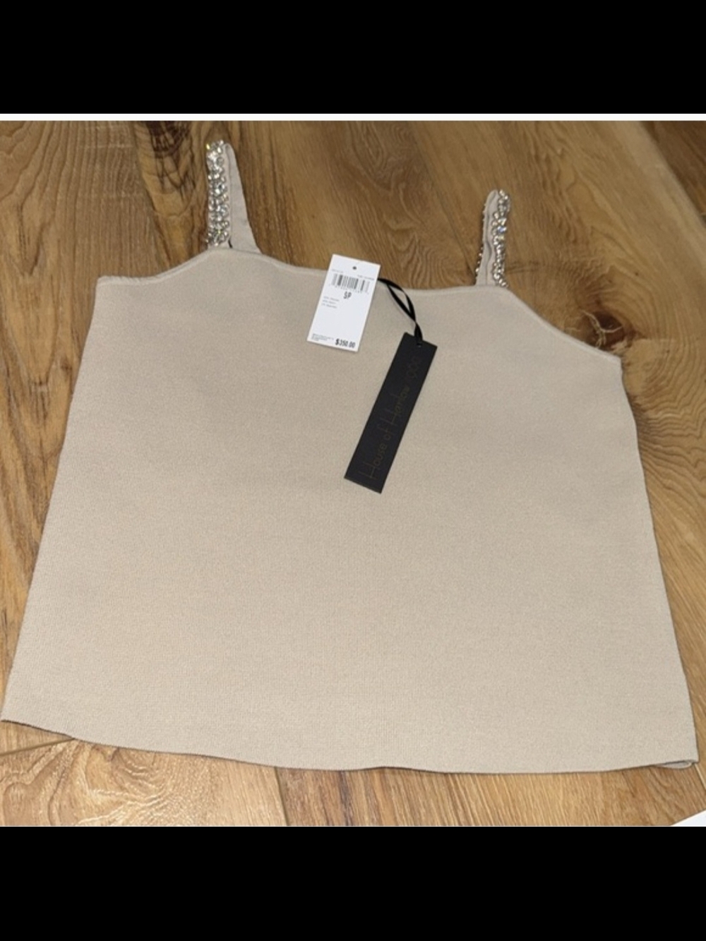 House of Harlow 1960 Taupe Chain-Trim Tank & Skirt Set - Picture 3 of 5